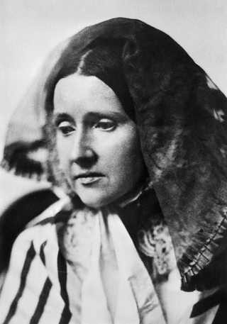 Julia Ward Howe, c. 1900. Image via Getty.